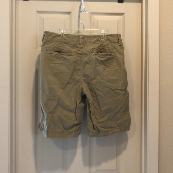 Dark Khaki American Eagle Shorts - Picture 2 of 4